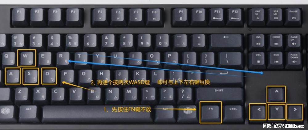 键盘，怎样把wasd键与上下左右方向键互换？ - 生活百科 - 荆州生活社区 - 荆州28生活网 jingzhou.28life.net